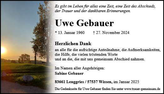 Uwe Gebauer