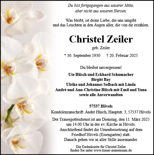 Christel Zeiler