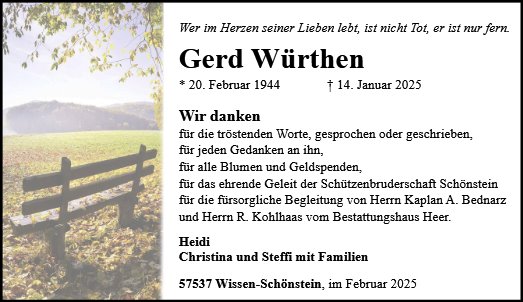 Gerd Würthen
