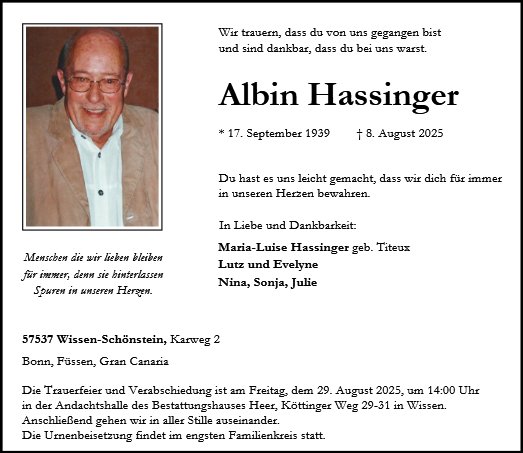 Albin Hassinger