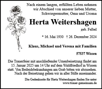 Herta Weitershagen
