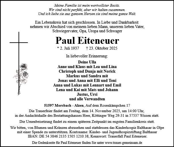 Paul Peter Eiteneuer