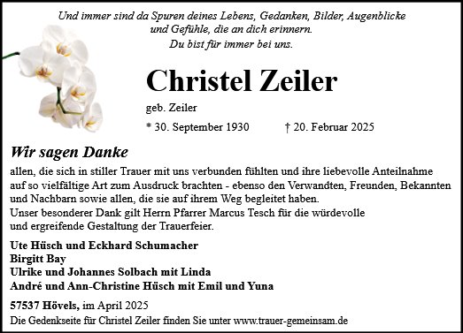 Christel Zeiler