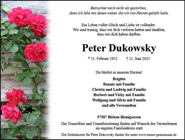 Peter Dukowsky