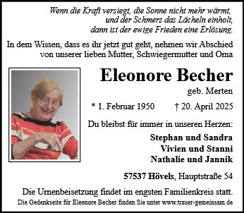 Eleonore Becher