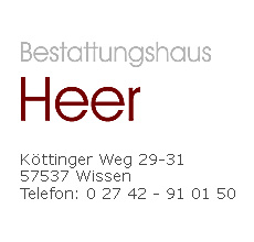 Bestattungshaus Heer 