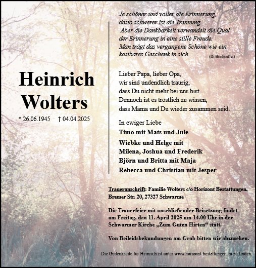 Heinrich Wolters