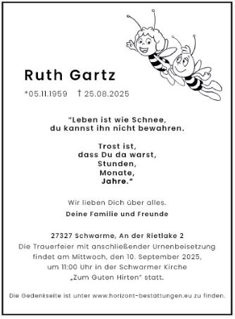 Ruth Gartz