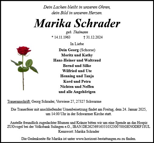 Marika Schrader