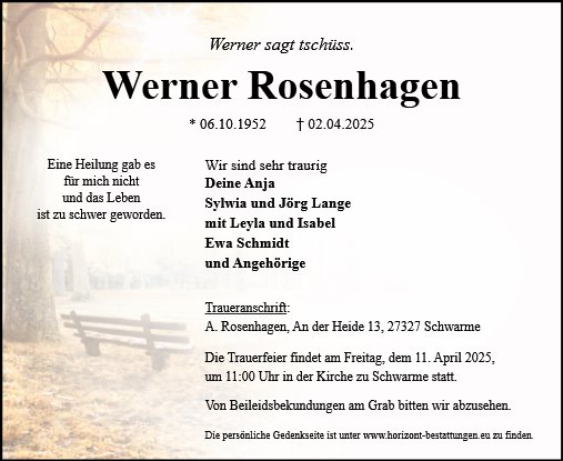 Werner Rosenhagen