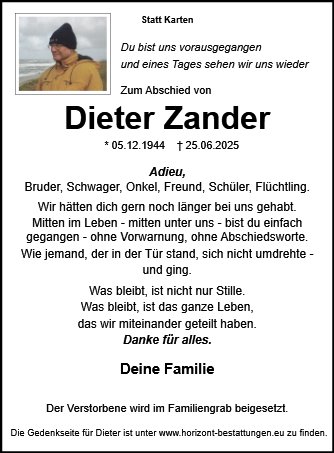 Dieter Zander