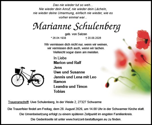 Marieanne Schulenberg