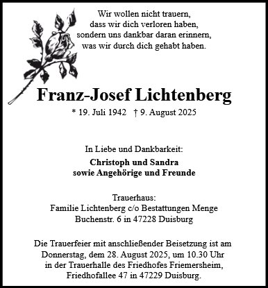Franz-Josef Lichtenberg
