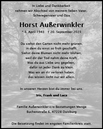 Horst Außerwinkler
