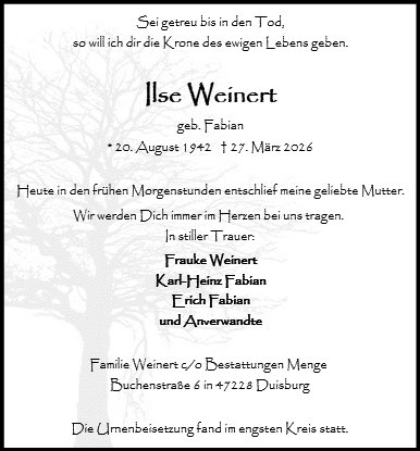 Ilse Weinert