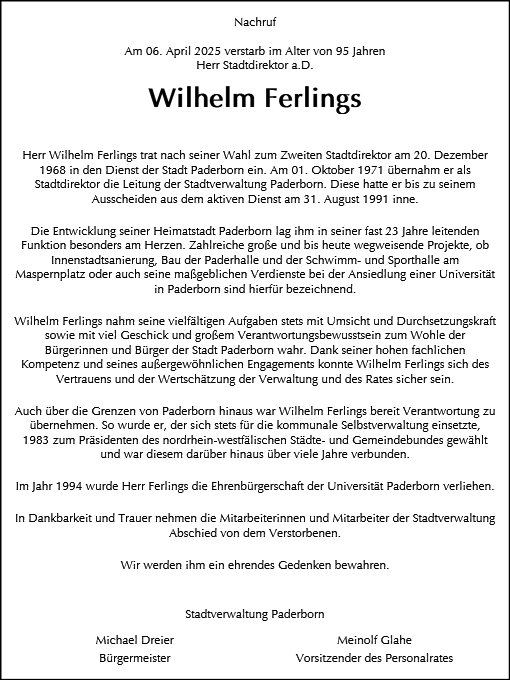 Wilhelm Ferlings