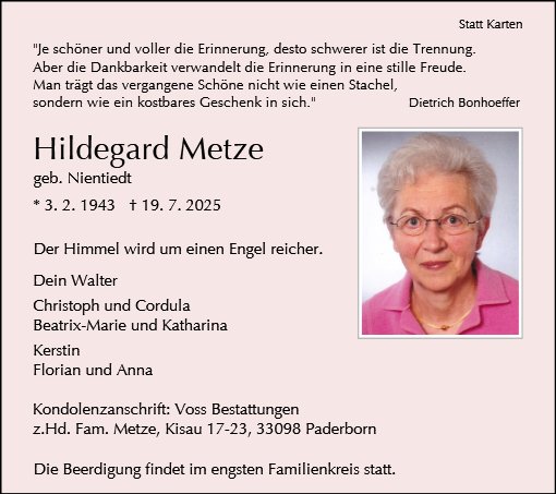 Hildegard Metze