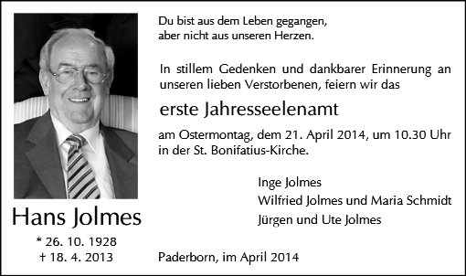 Hans Jolmes