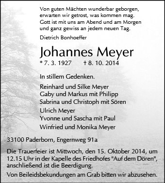 Johannes Meyer