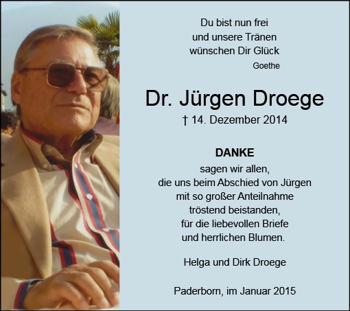 Jürgen Droege