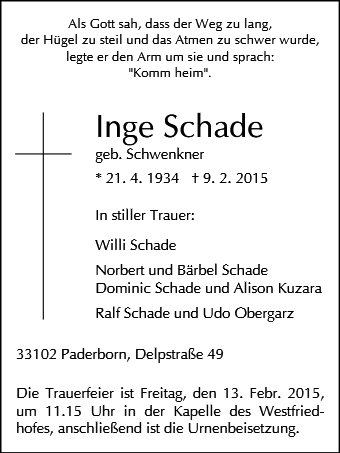 Inge Schade