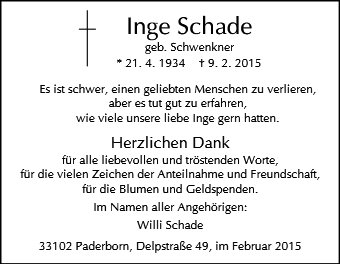 Inge Schade