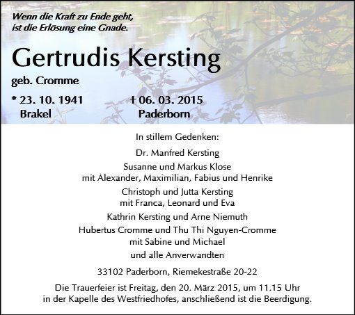 Gertrudis Kersting