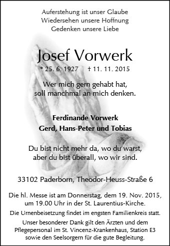 Josef Vorwerk