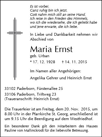 Maria Ernst