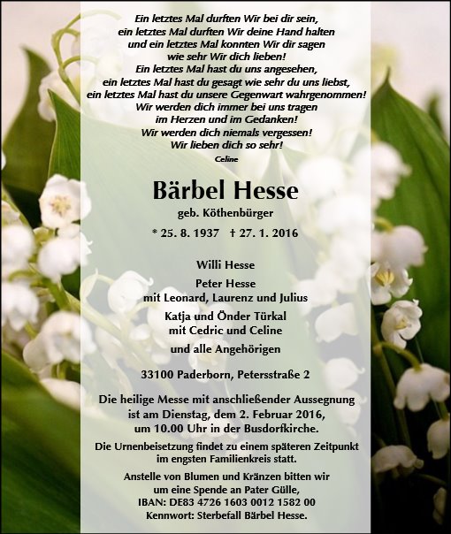 Bärbel Hesse