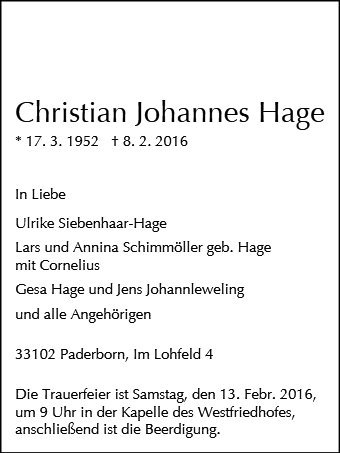 Christian Hage