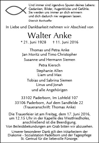 Walter Anke