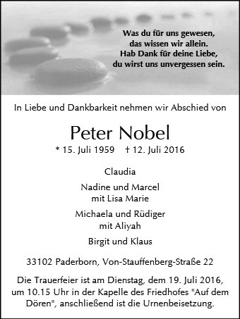 Peter Nobel