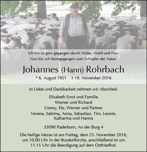 Hans Rohrbach