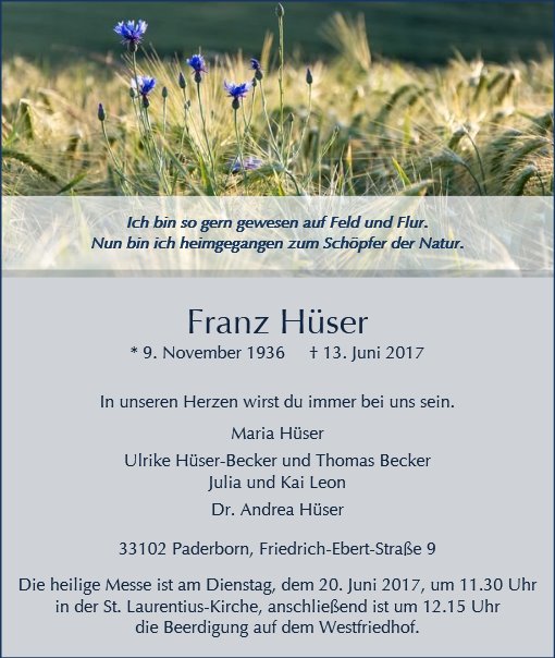 Franz Hüser