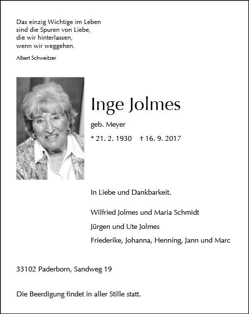 Inge Jolmes