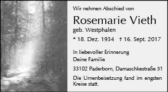 Rosemarie Vieth