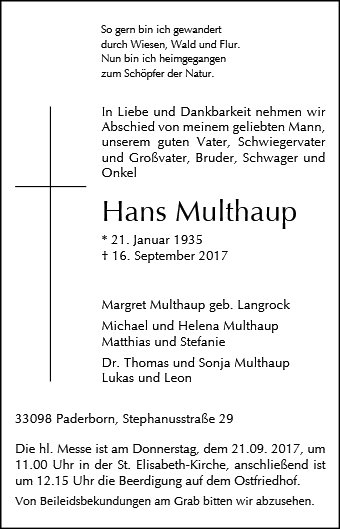Hans Multhaup