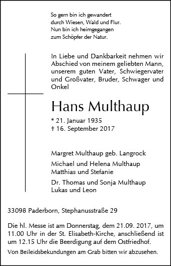 Hans Multhaup