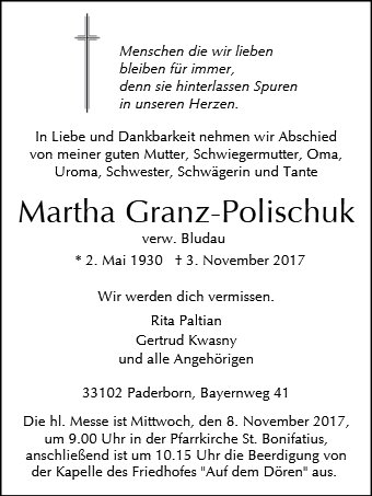 Martha Granz-Polischuk