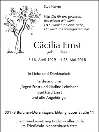 Cäcilia Ernst