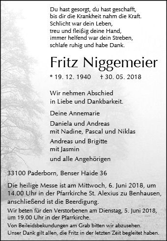 Fritz Niggemeier