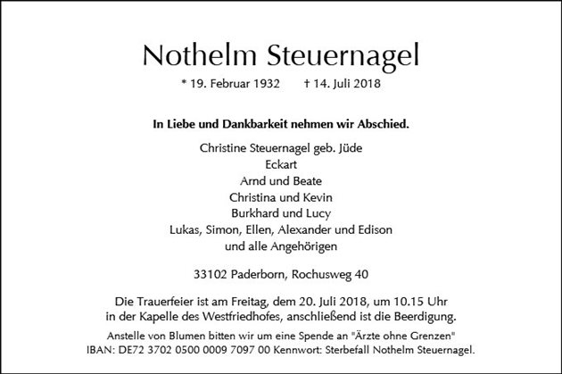 Nothelm Steuernagel