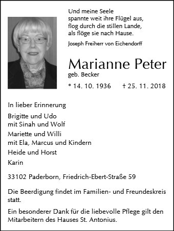 Marianne Peter