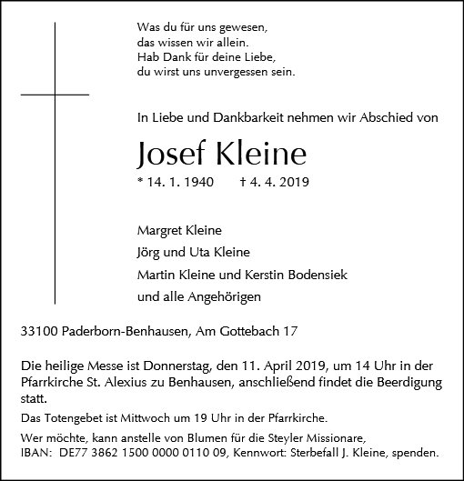 Josef Kleine