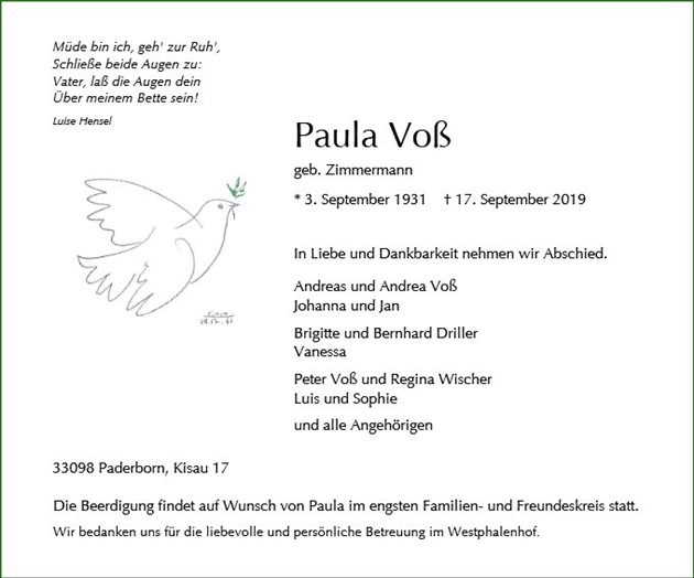 Paula Voß