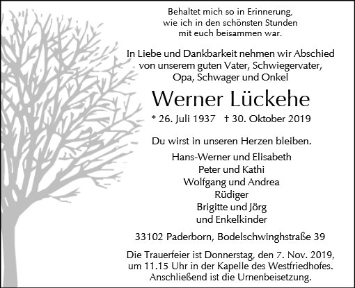 Werner Lückehe