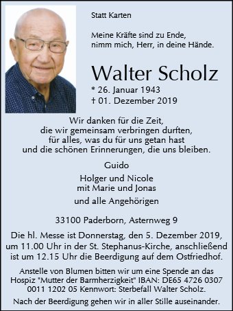 Walter Scholz