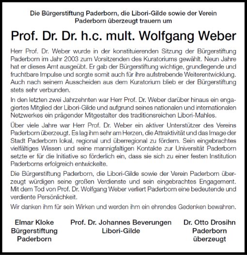 Wolfgang Weber