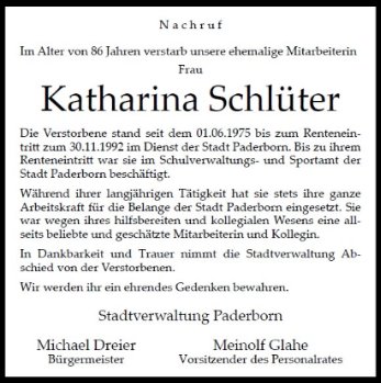 Käthe Schlüter